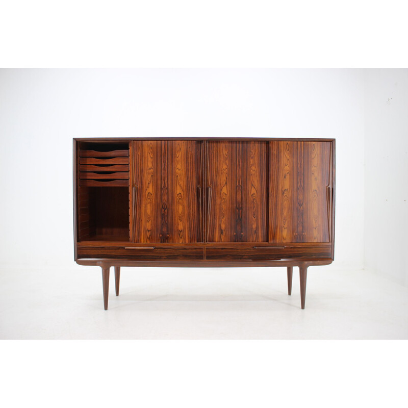 Vintage rosewood sideboard Model no. 13 by Omann Jun, 1960s