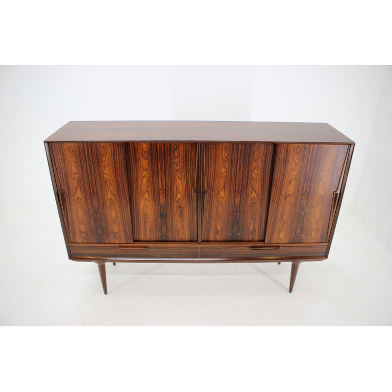 Vintage rosewood sideboard Model no. 13 by Omann Jun, 1960s