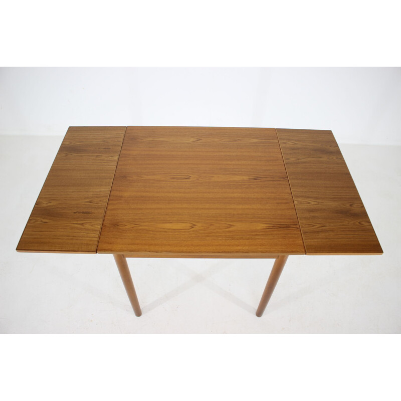 Vintage teak extendable table Danish 1960