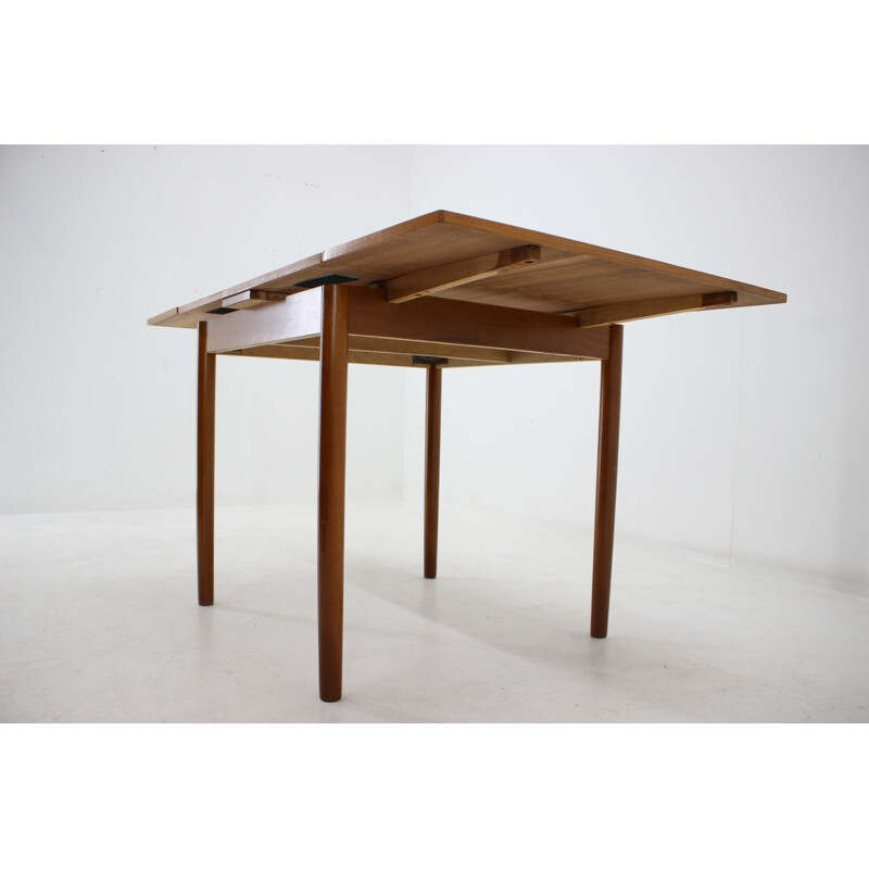 Vintage teak extendable table Danish 1960