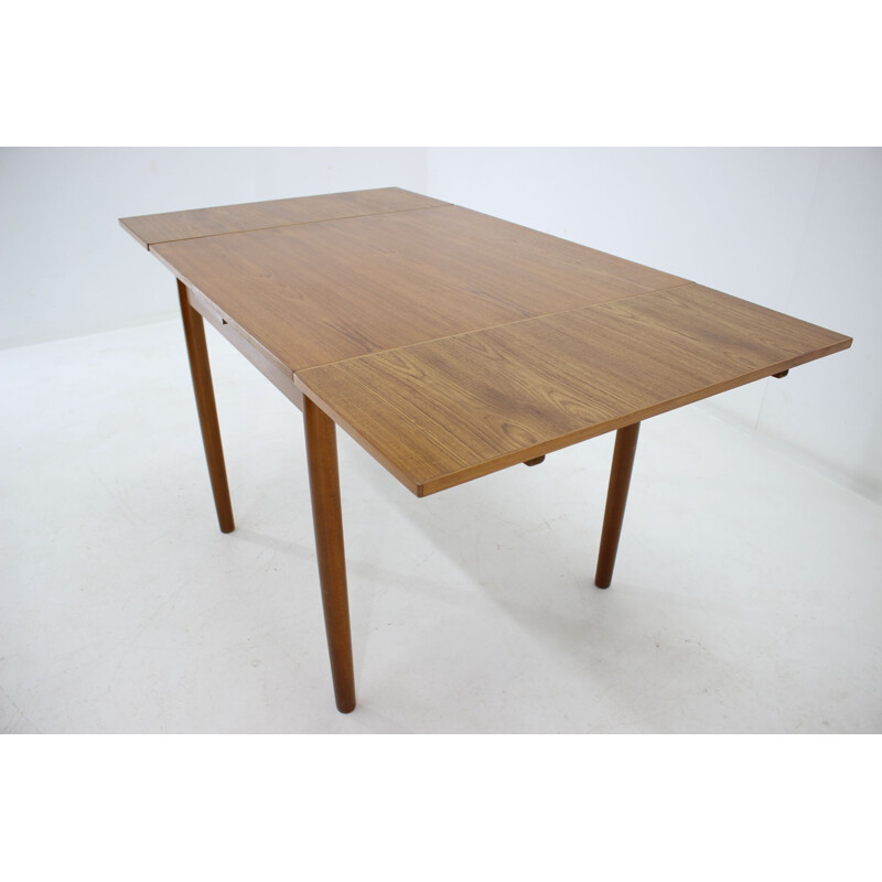 Vintage teak extendable table Danish 1960