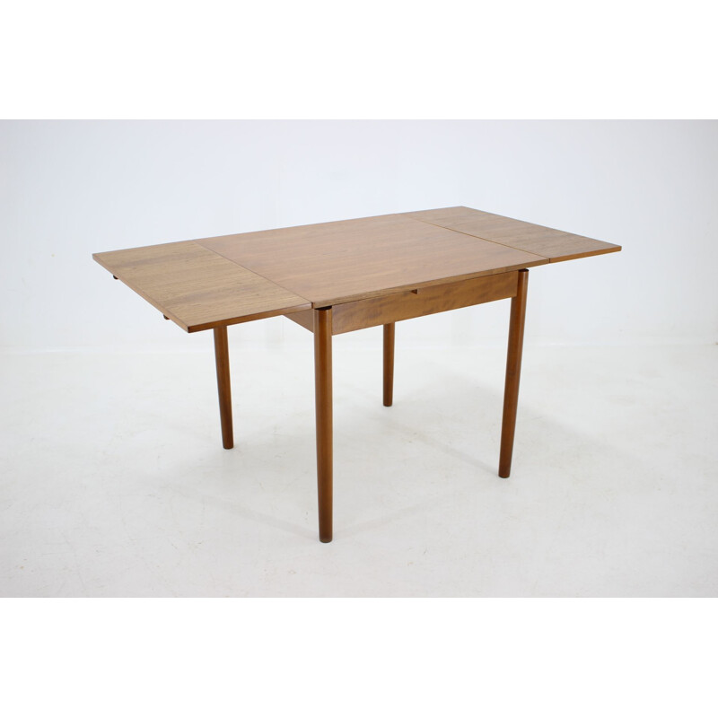 Vintage teak extendable table Danish 1960