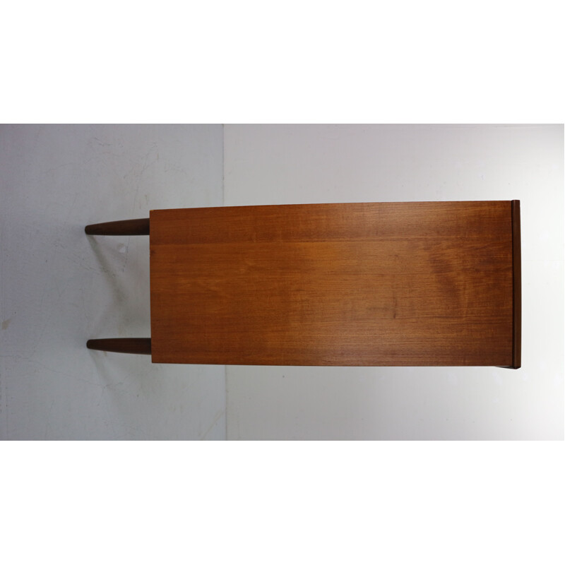 Vintage teak chest of drawers by Kai Kristiansen for Feldballes Møbelfabrik, 1960