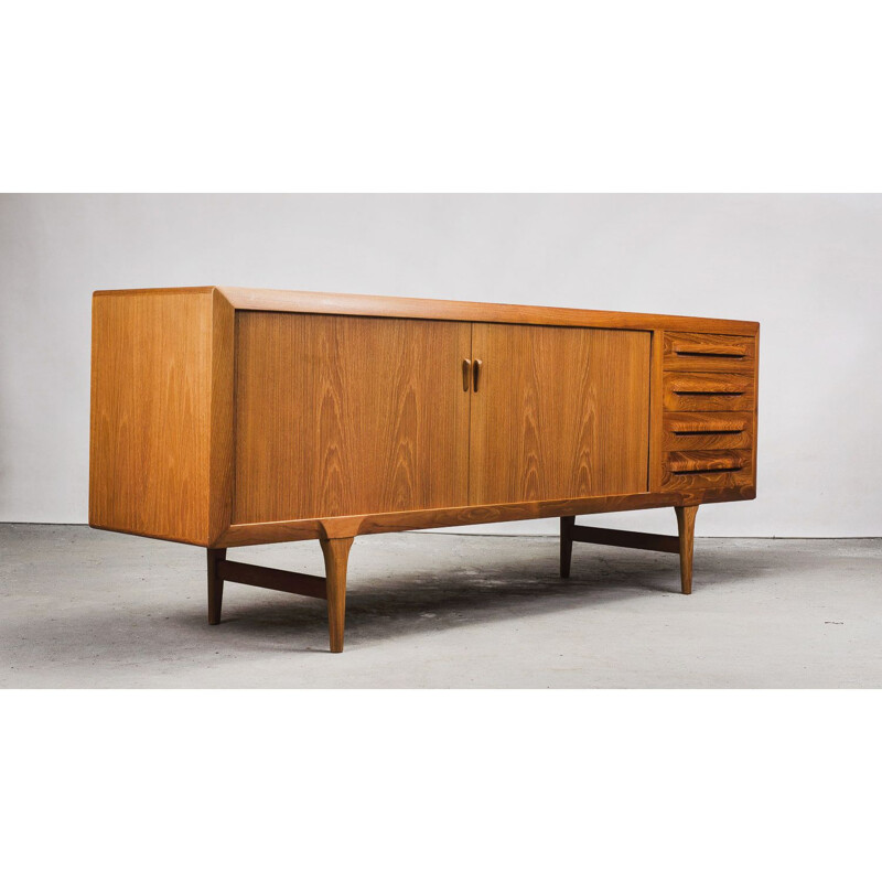 Vintage teak sideboard by Ib Kofod-Larsen for Faarup Mabelfabrik, 1960s