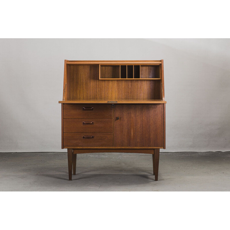 Vintage teak Secretaire 1970