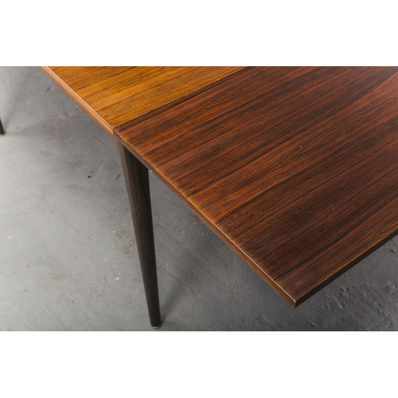 Vintage rosewood dining table from Lübke, 1960