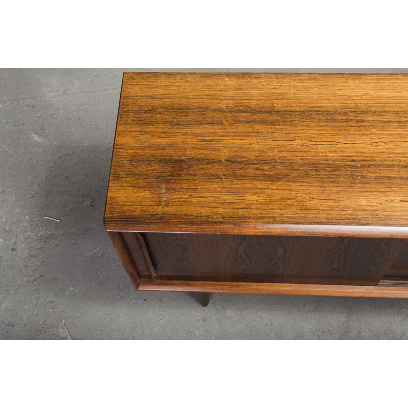 Buffet de bois de palissandre vintage, 1960