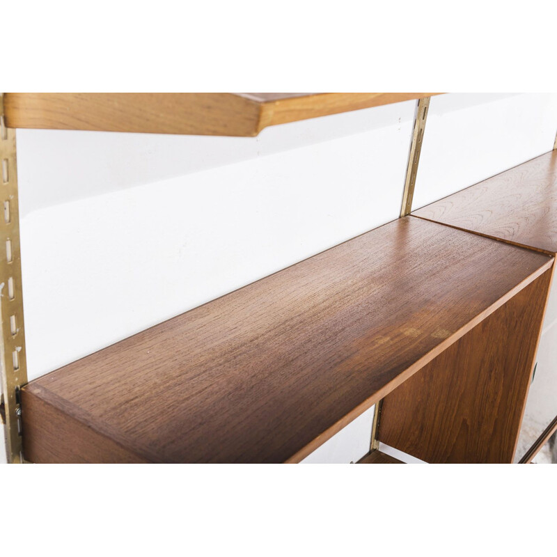 Vintage Danish FM shelving unit by Kai Kristiansen for FM Møbler, 1960