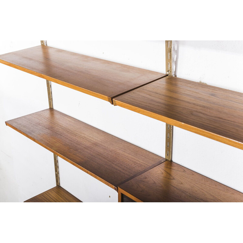 Vintage Danish FM shelving unit by Kai Kristiansen for FM Møbler, 1960