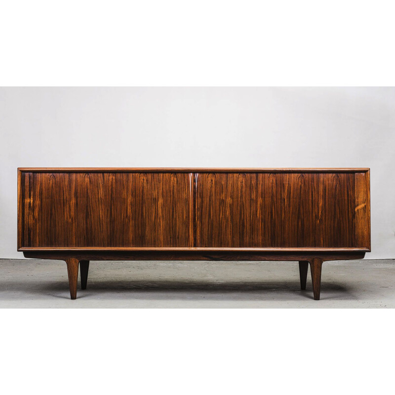 Vintage rosewood Nr 156 sideboard by Bernhard Pedersen & Son 1960