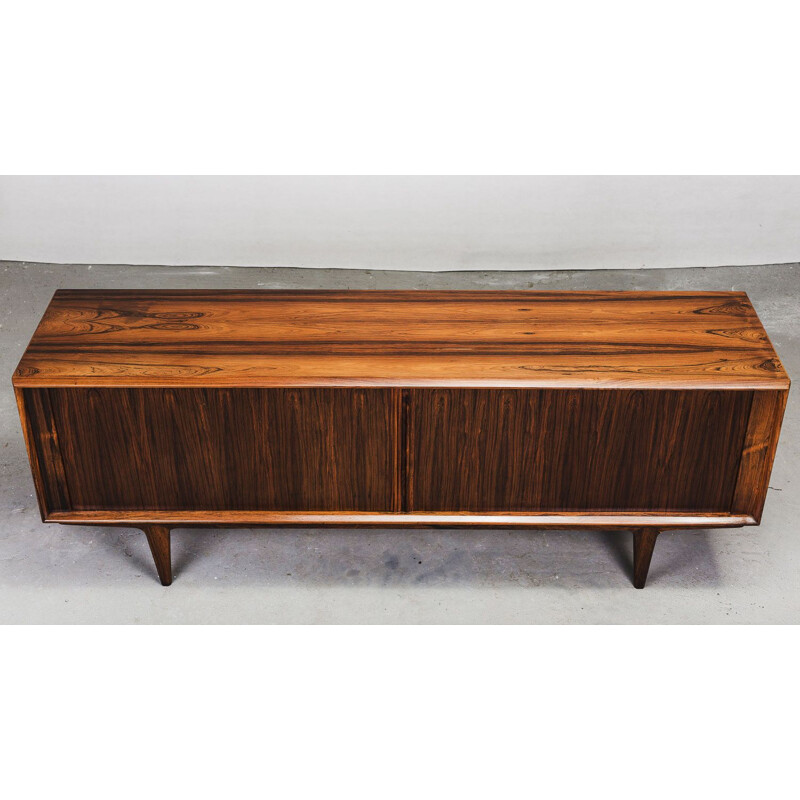 Vintage rosewood Nr 156 sideboard by Bernhard Pedersen & Son 1960