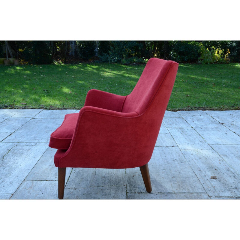 Vintage armchair by Arne Vodder for Ivan Schlechter, 1953