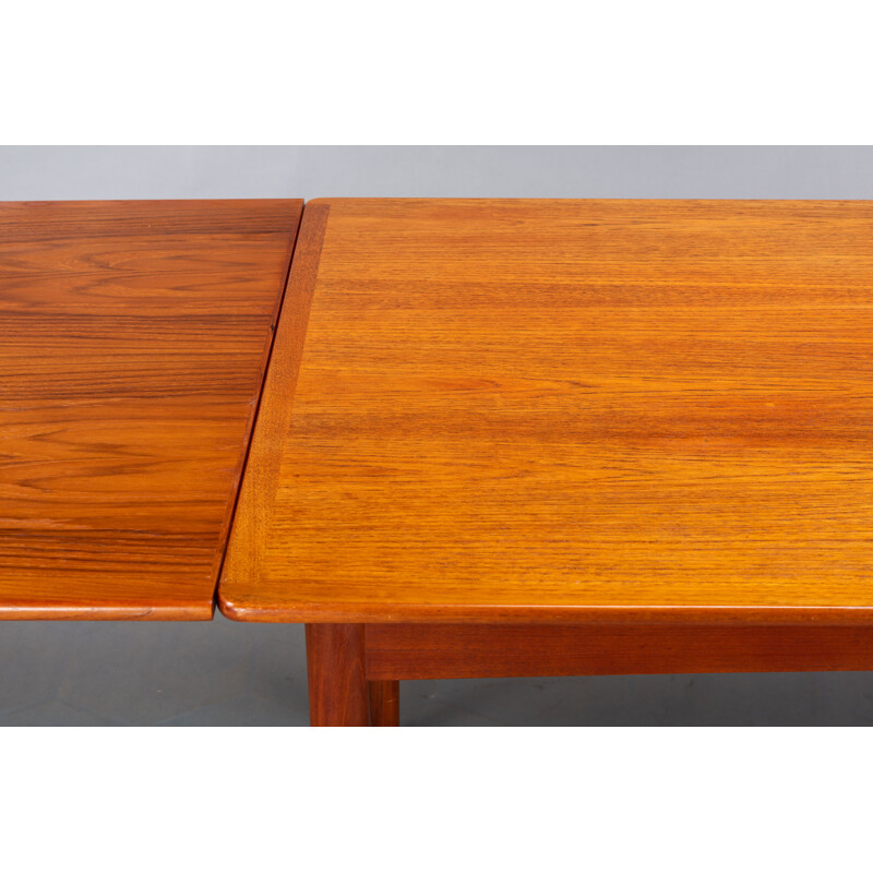 Vintage Danish teak extension table, 1960