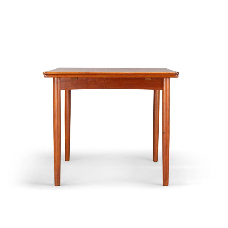 Tavolo allungabile danese d'epoca in teak, 1960