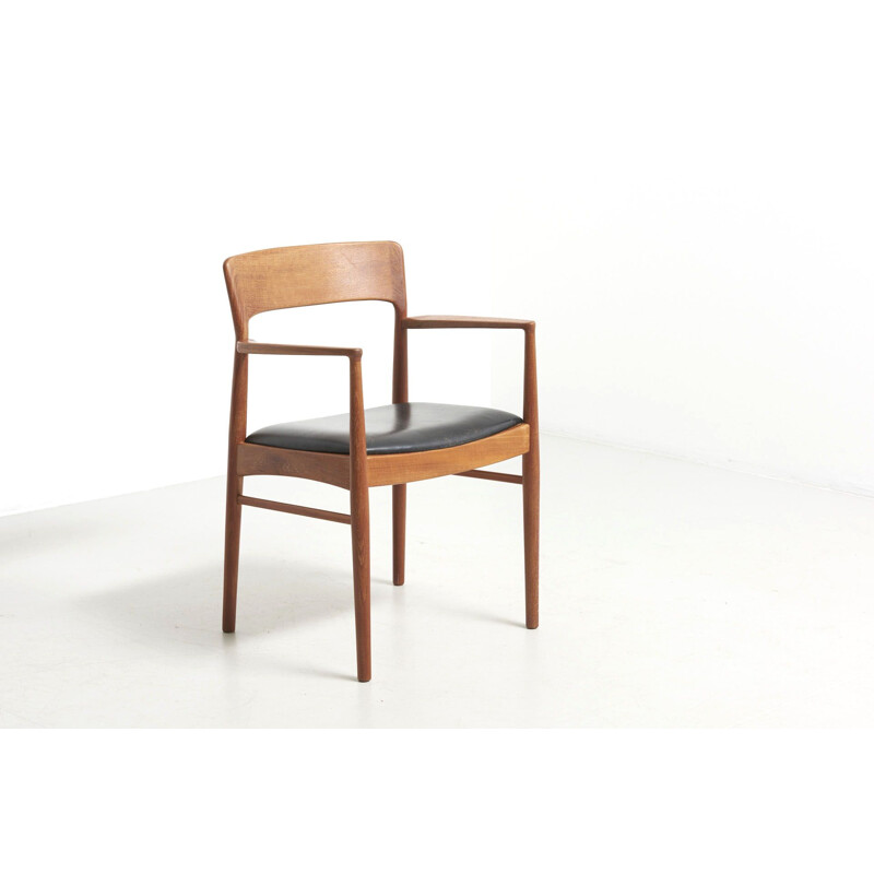 Vintage chair in teak by K.S Mobler, Denmark, 1950