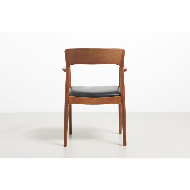 Vintage chair in teak by K.S Mobler, Denmark, 1950