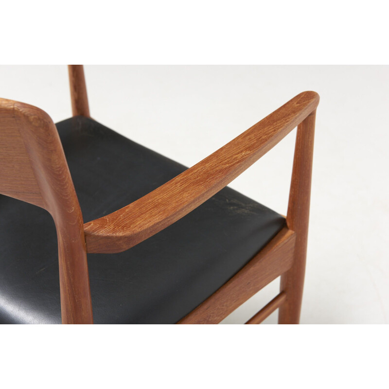 Vintage chair in teak by K.S Mobler, Denmark, 1950