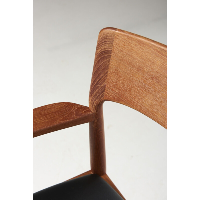 Vintage chair in teak by K.S Mobler, Denmark, 1950