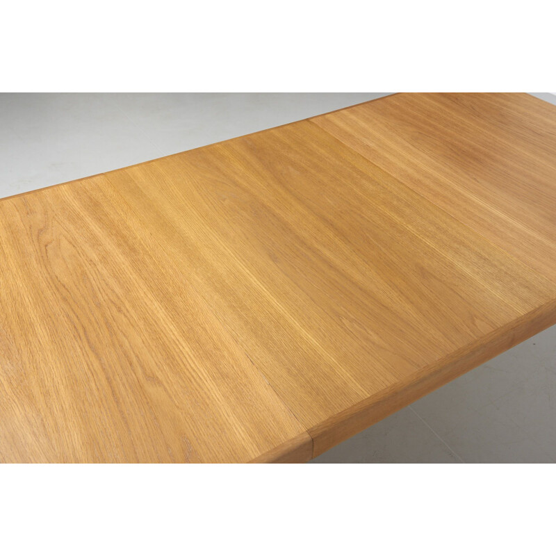 Vintage dining table in oak by H.W Klein for Bramin