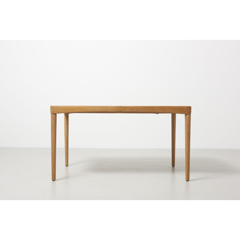 Vintage dining table in oak by H.W Klein for Bramin