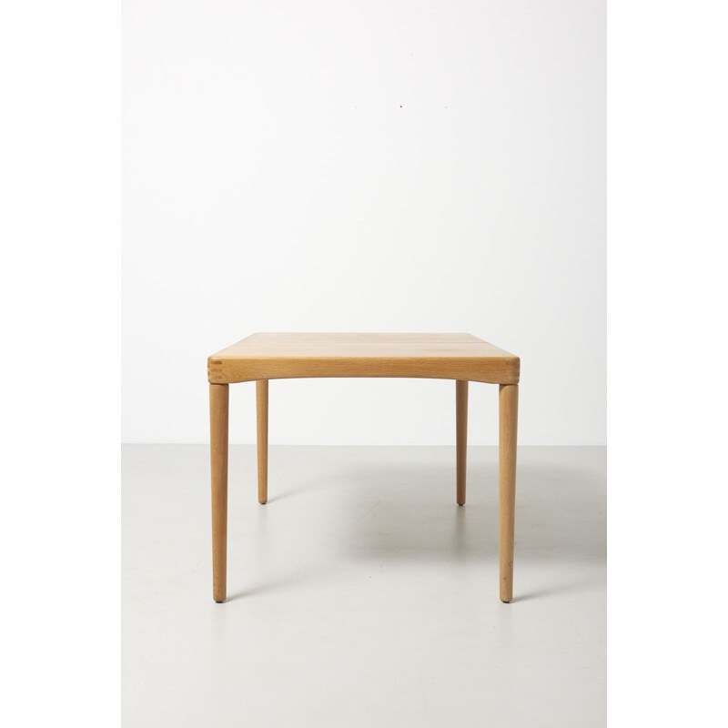 Vintage dining table in oak by H.W Klein for Bramin