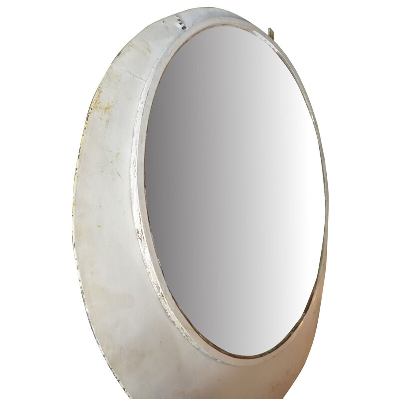 Large industrial "eccentric" mirror - 1950s