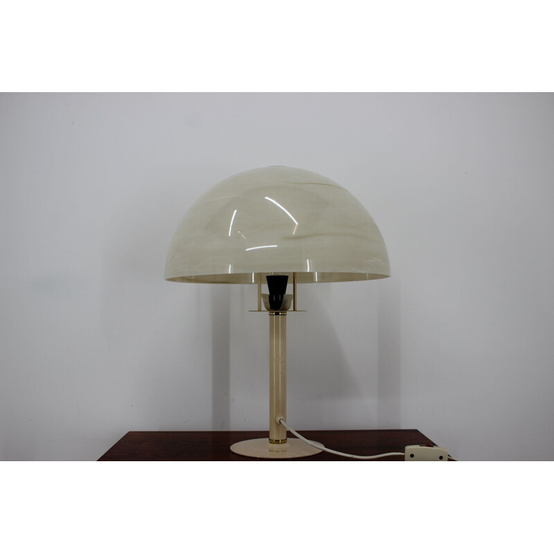 Lampe de table vintage champignon, Allemagne, 1970