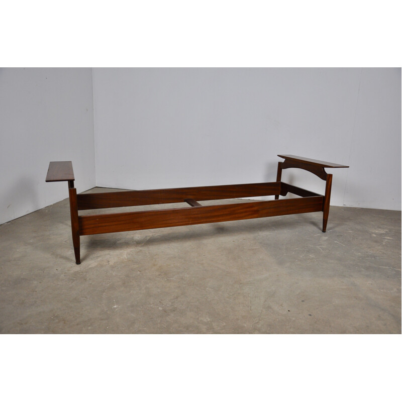 Vintage modular bench, Italy, 1950s