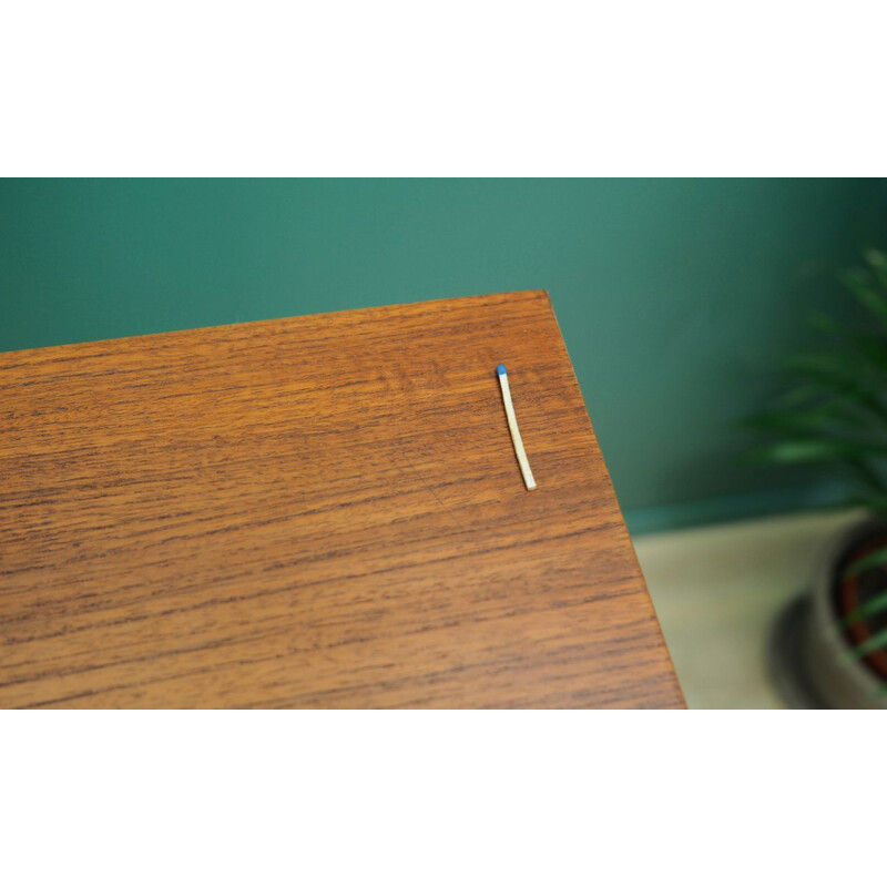 Vintage teak chest of drawers, Denmark, 1960-70s