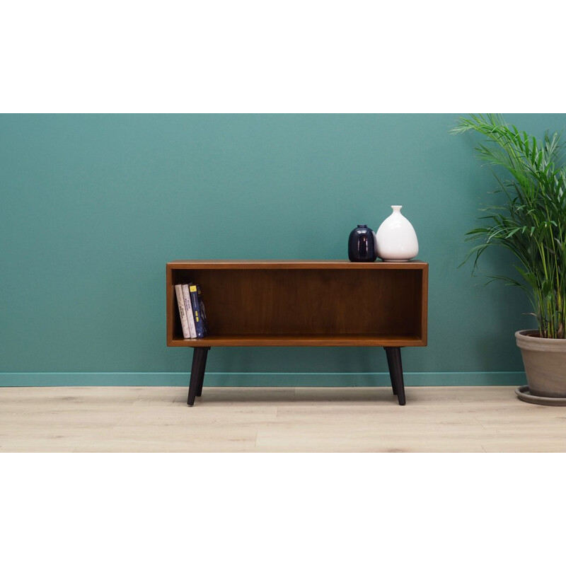 Vintage small mahogany sideboard, Denmark, 1960-70s