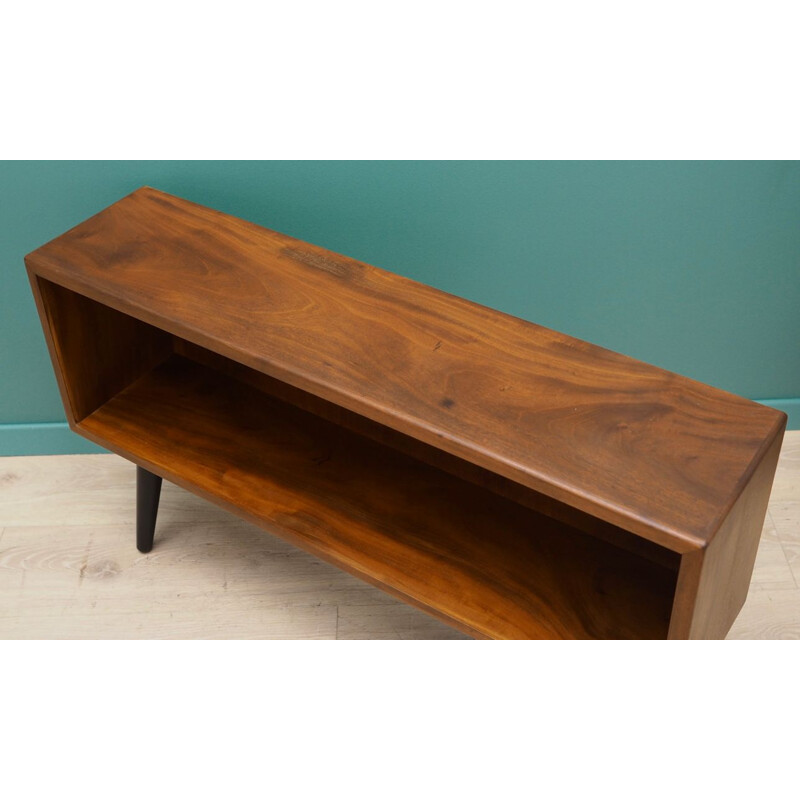 Vintage small mahogany sideboard, Denmark, 1960-70s