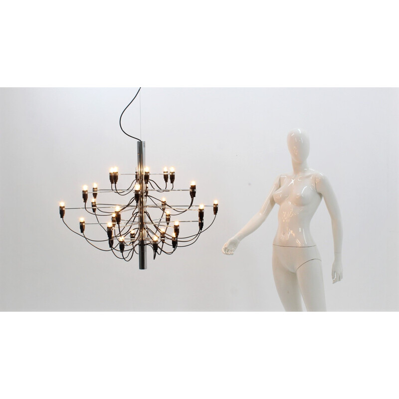 Vintage Sarfatti 209730 chandelier by FLOS, 1980s