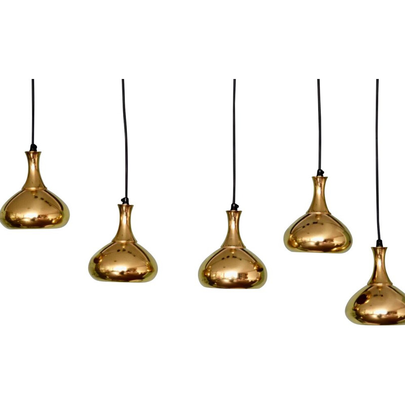 Vintage pendant light by Hans-Agne Jakobsson for Markaryd, Sweden, 1950s