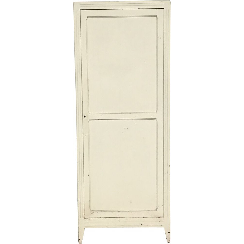 Vintage Parisian cabinet in fir and plywood, 1950-60s