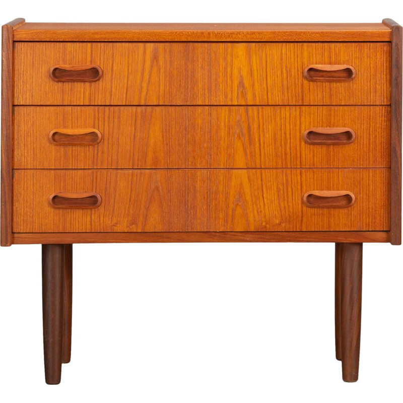 Vintage teak chest of drawers, Denmark, 1960s