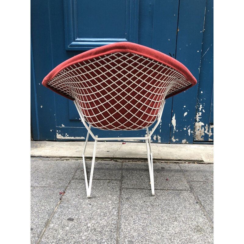 Vintage diamond armchair by Harry Bertoia, 1970s