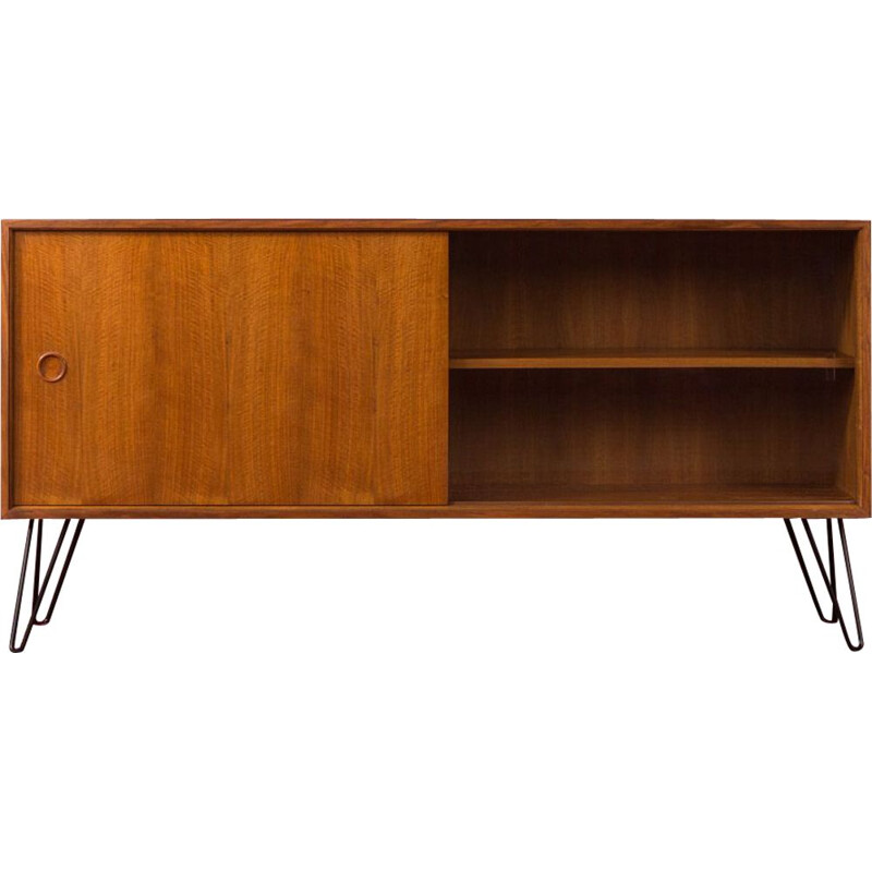 Vintage walnut sideboard, Germany, 1950s