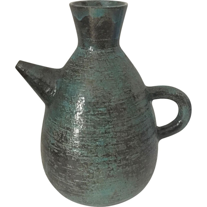 Vase vintage en céramique par Gérard Hoffmann