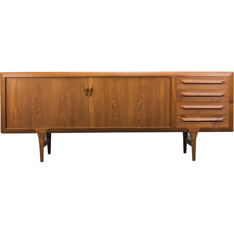 Vintage teak sideboard by Ib Kofod-Larsen for Faarup Mabelfabrik, 1960s