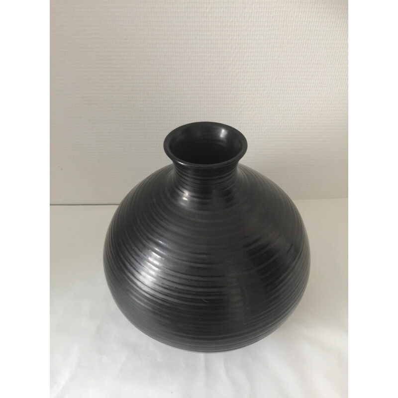 Vase vintage en céramique d'Accolay, 1960