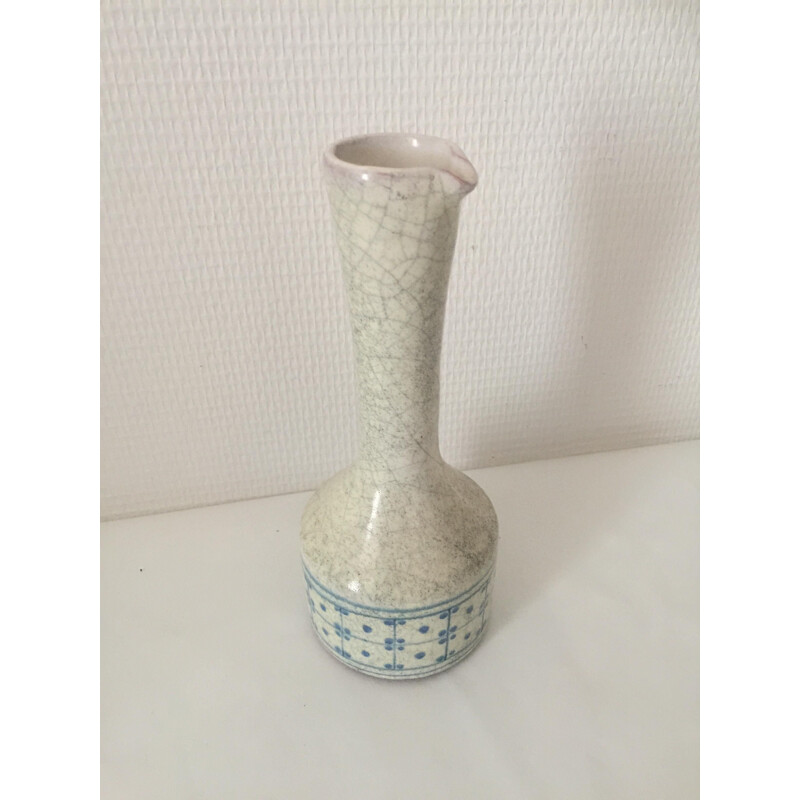 Vase vintage en céramique par Roger Capron