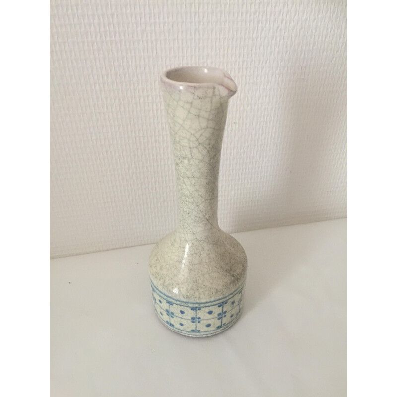 Vaso in ceramica vintage di Roger Capron