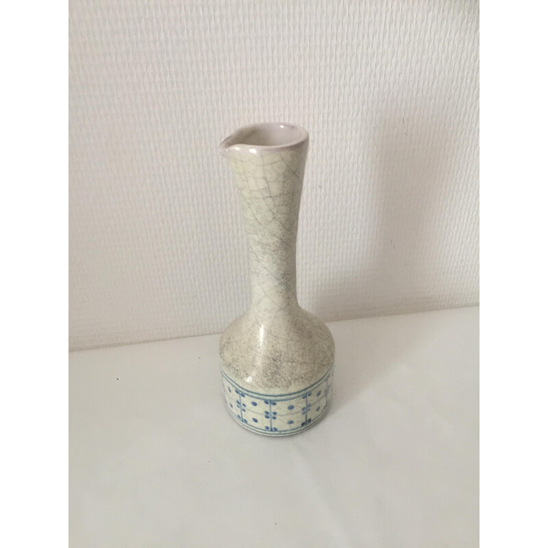Vase vintage en céramique par Roger Capron