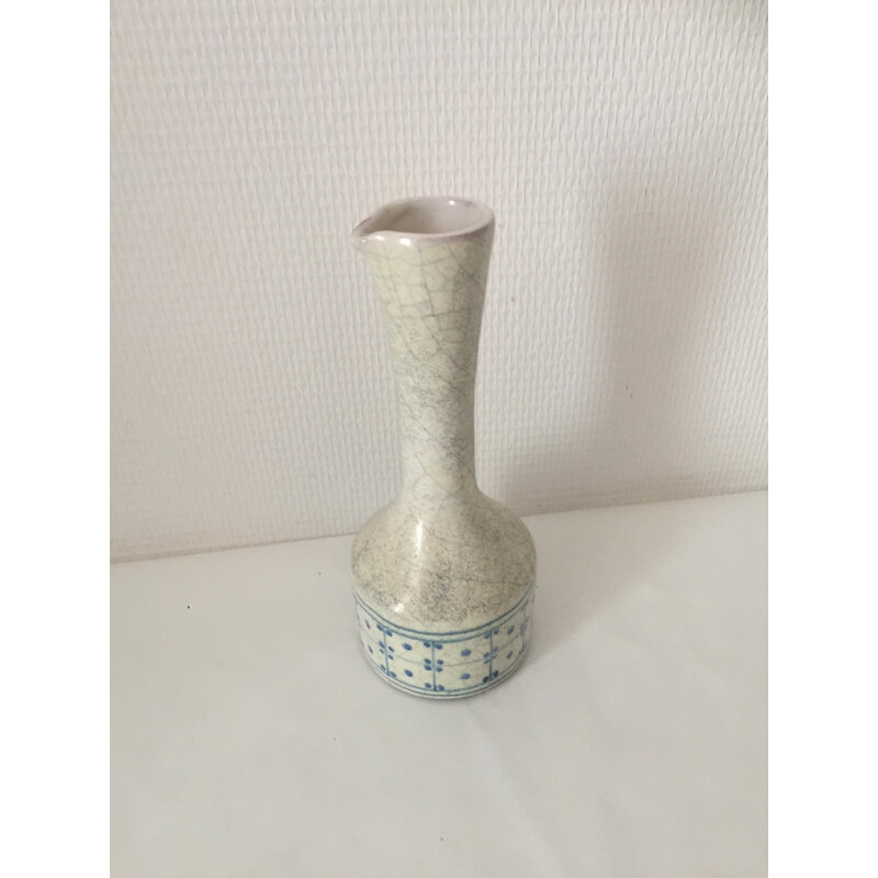 Vaso in ceramica vintage di Roger Capron