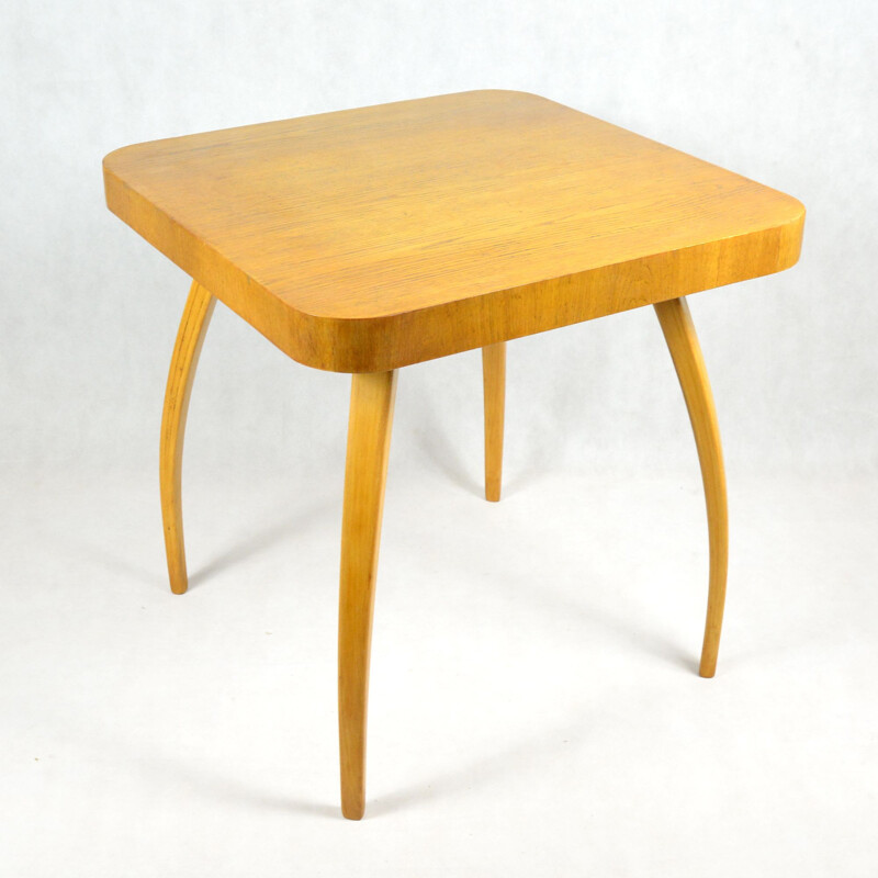 Vintage coffee table H-259 by J. Halabala for Zavody Brno, 1950