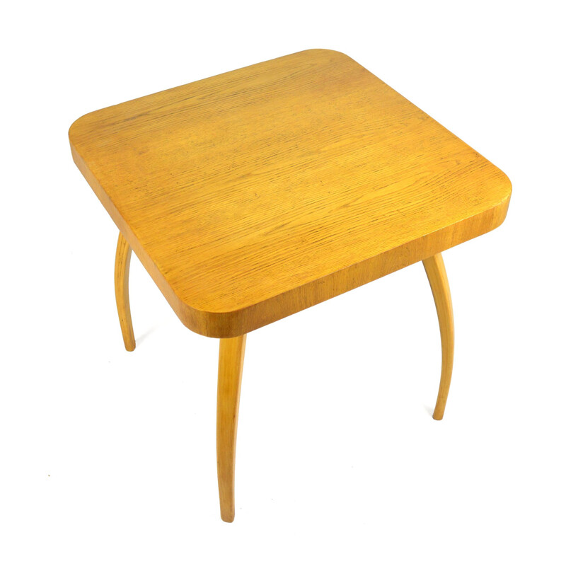 Vintage coffee table H-259 by J. Halabala for Zavody Brno, 1950