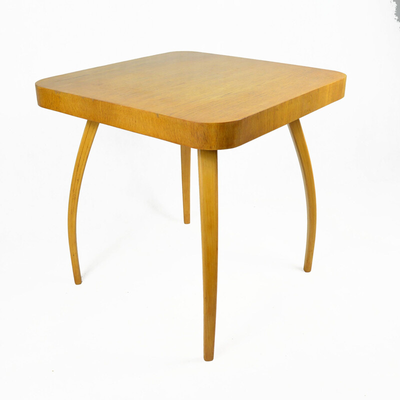 Vintage coffee table H-259 by J. Halabala for Zavody Brno, 1950