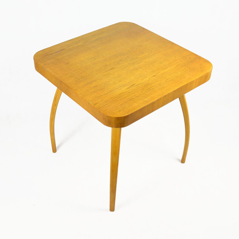 Vintage coffee table H-259 by J. Halabala for Zavody Brno, 1950