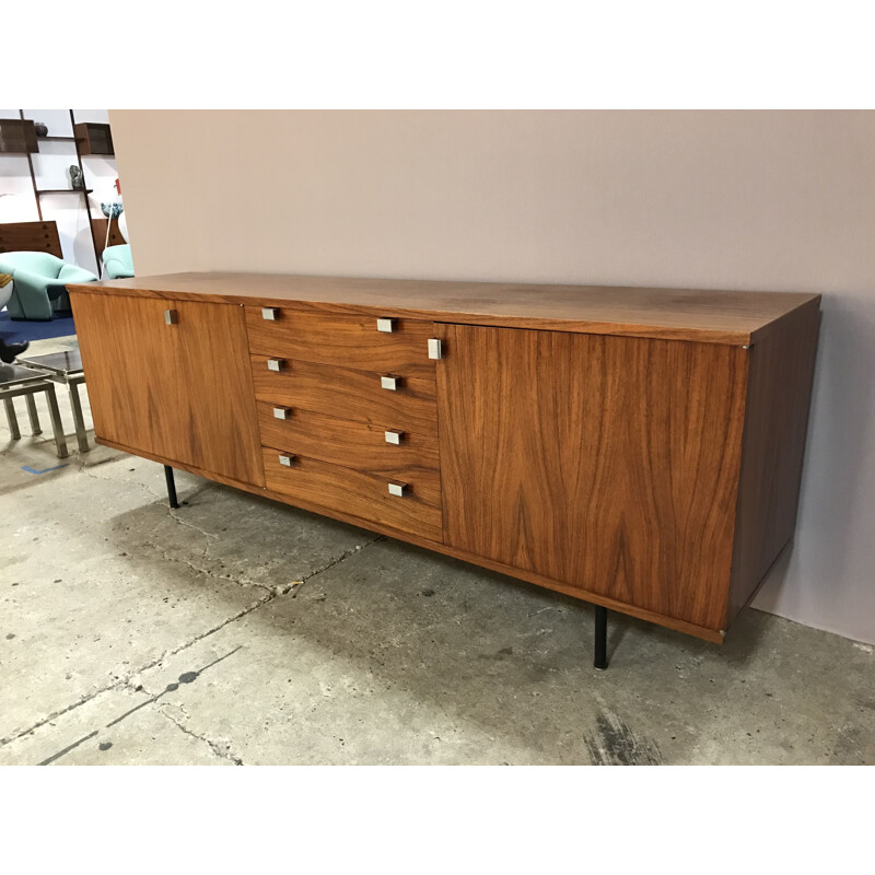 Vintage rosewood sideboard by Alain Richard 1960