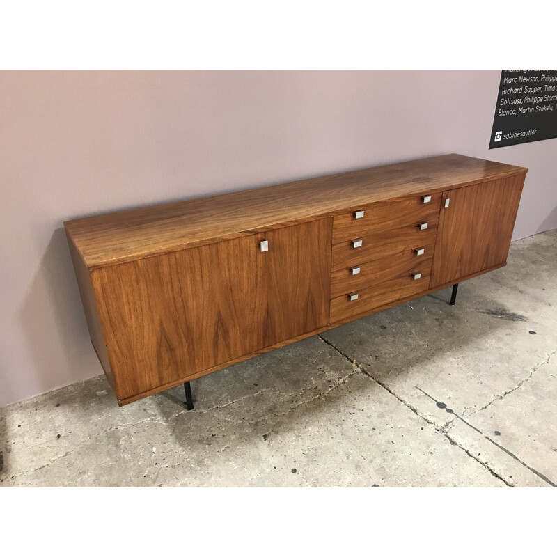 Vintage rosewood sideboard by Alain Richard 1960